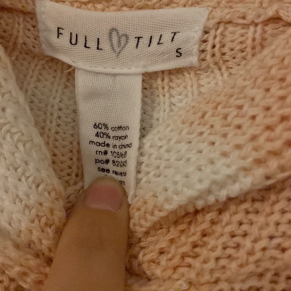 Tilly’s Pink Tie Die Sweater Hoodie - Picture 3 of 3